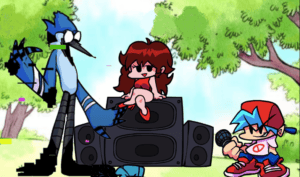 FNF vs Corrupted Pibby Mordecai