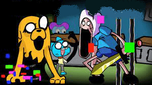 Pibby corrupted Finn & Pibby apocalypse Jake : r/FridayNightFunkin