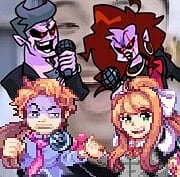 FNF vs Super Funky Idol But Everyone Sings It