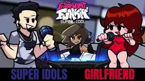FNF vs Girlfriend Sings Super-Idol