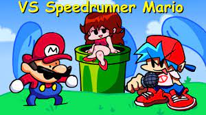 FNF vs Speedrunner Mario