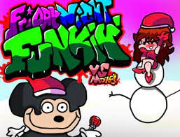 FNF vs Mokey Christmas Edition