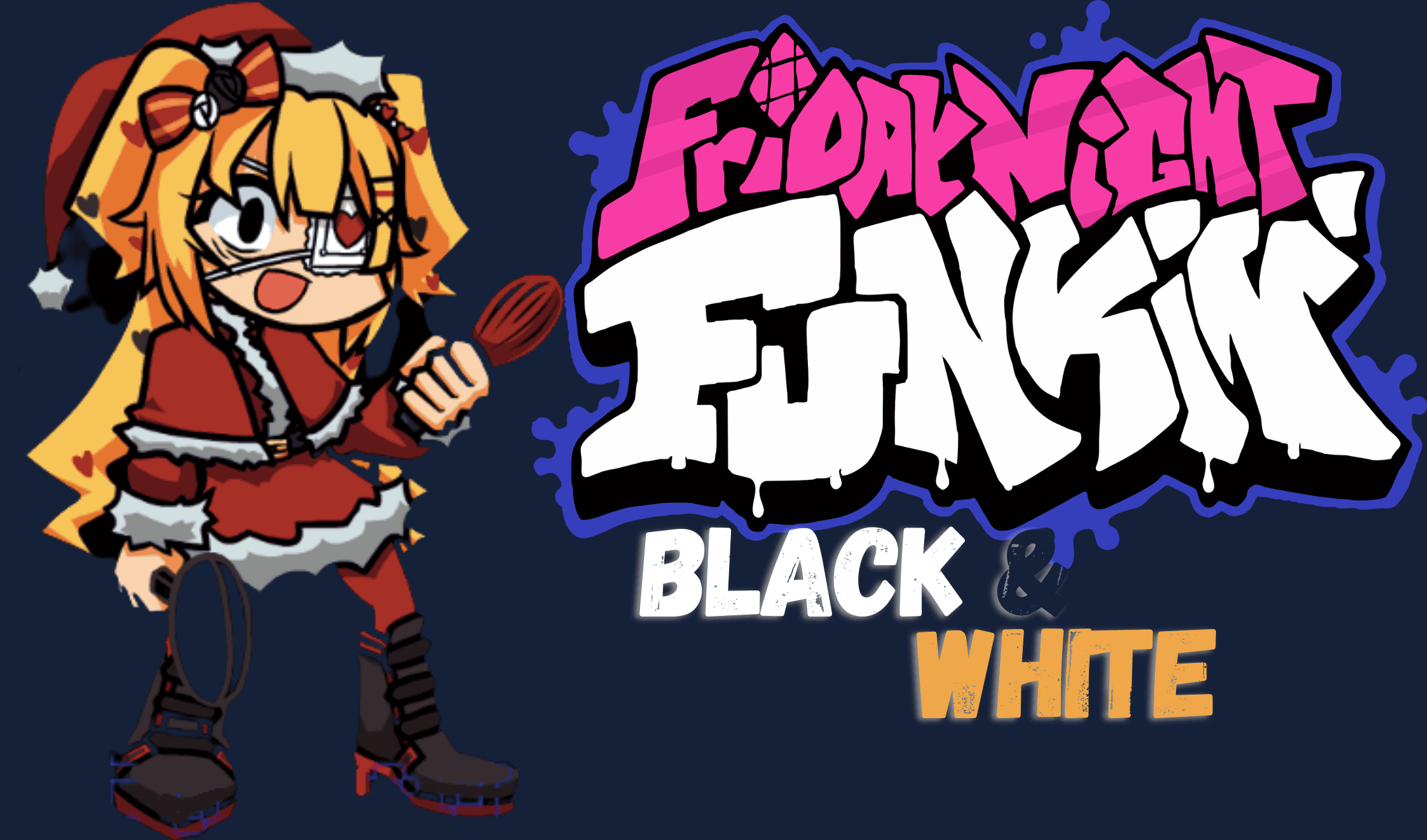 FNF vs Black & White but Everyone Take turn Singing it thumbnail