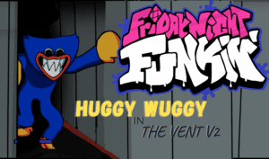 FNF vs Huggy Wuggy in the Vent v2 (Poppy Playtime)