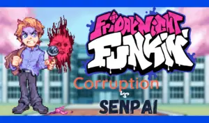 FNF Corruption vs HD Senpai (Week 6 HD)