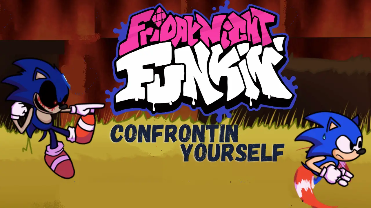 FNF: Sonic.EXE and Sonic Sings Confronting Yourself 🔥 Jogue online