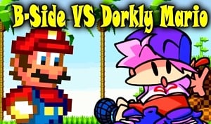 FNF vs Dorkly Mario (B-Side Dorkly Sonic)