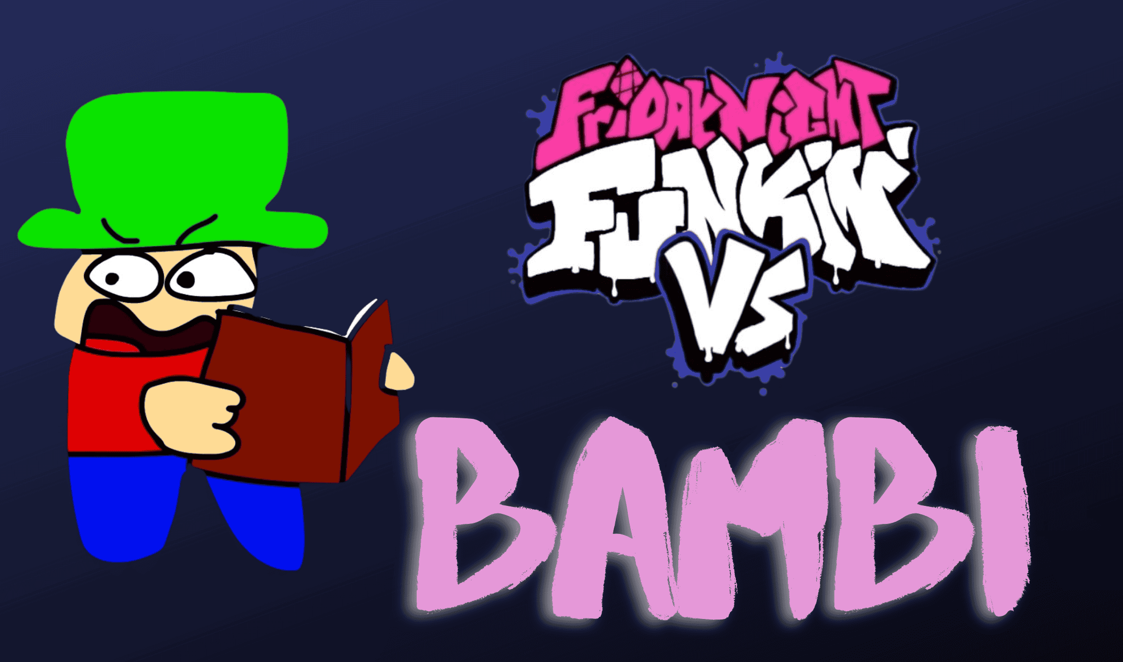 FNF vs Bambi sings Bookworm thumbnail
