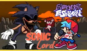 FNF vs Sonic Lord X Sings Fate – High Effort Fanmade