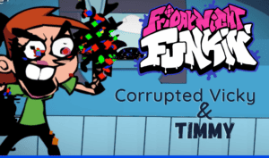 FNF vs Corrupted Vicky & Timmy (Fairly OddParents)