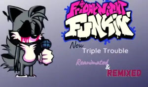 FNF vs New Triple Trouble Reanimated & Remixed