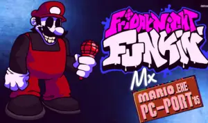 FNF vs MX (Mario ’85 PC Port)