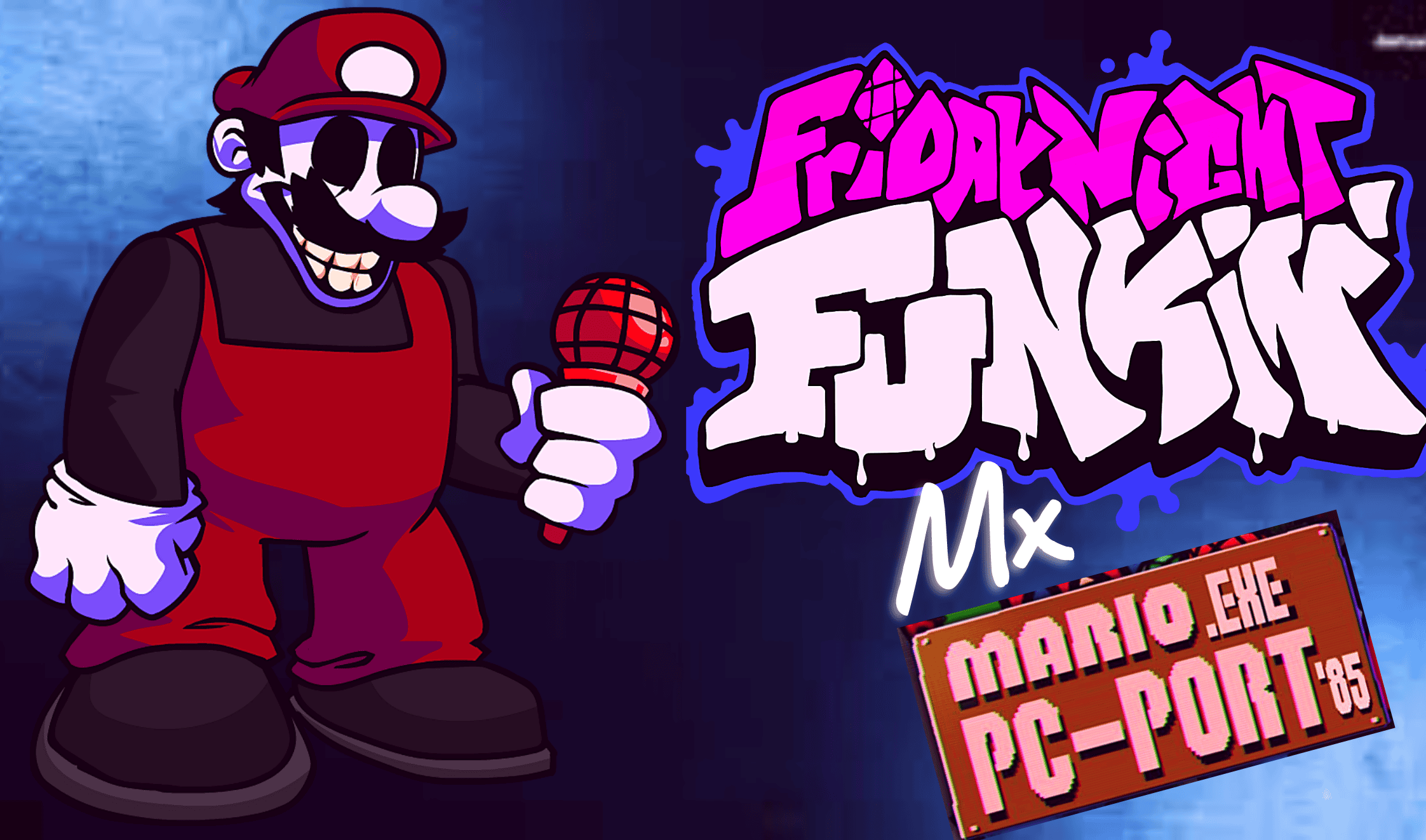 Mx mario 85. Марио 85 ПК порт. MX Mario PC Port. Mario MX 85 PC Port FNF. Марио МХ ФНФ
