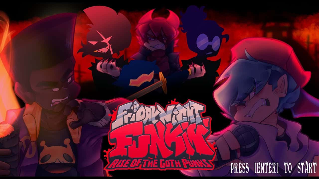 FNF vs Cyclops ( Rise of The Goth Punks) thumbnail