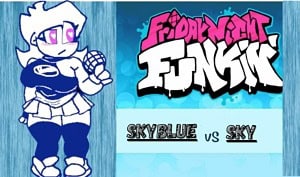 FNF vs Sky vs Skyblue