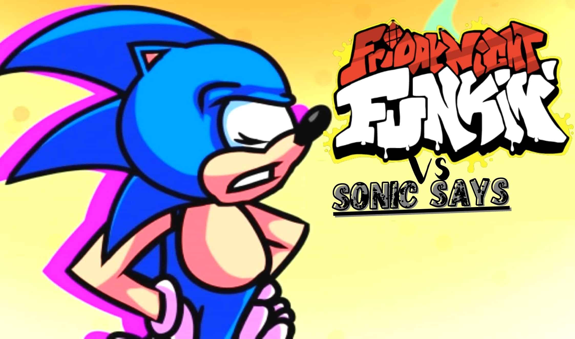 FNF Sonic Says (No Good Song) thumbnail