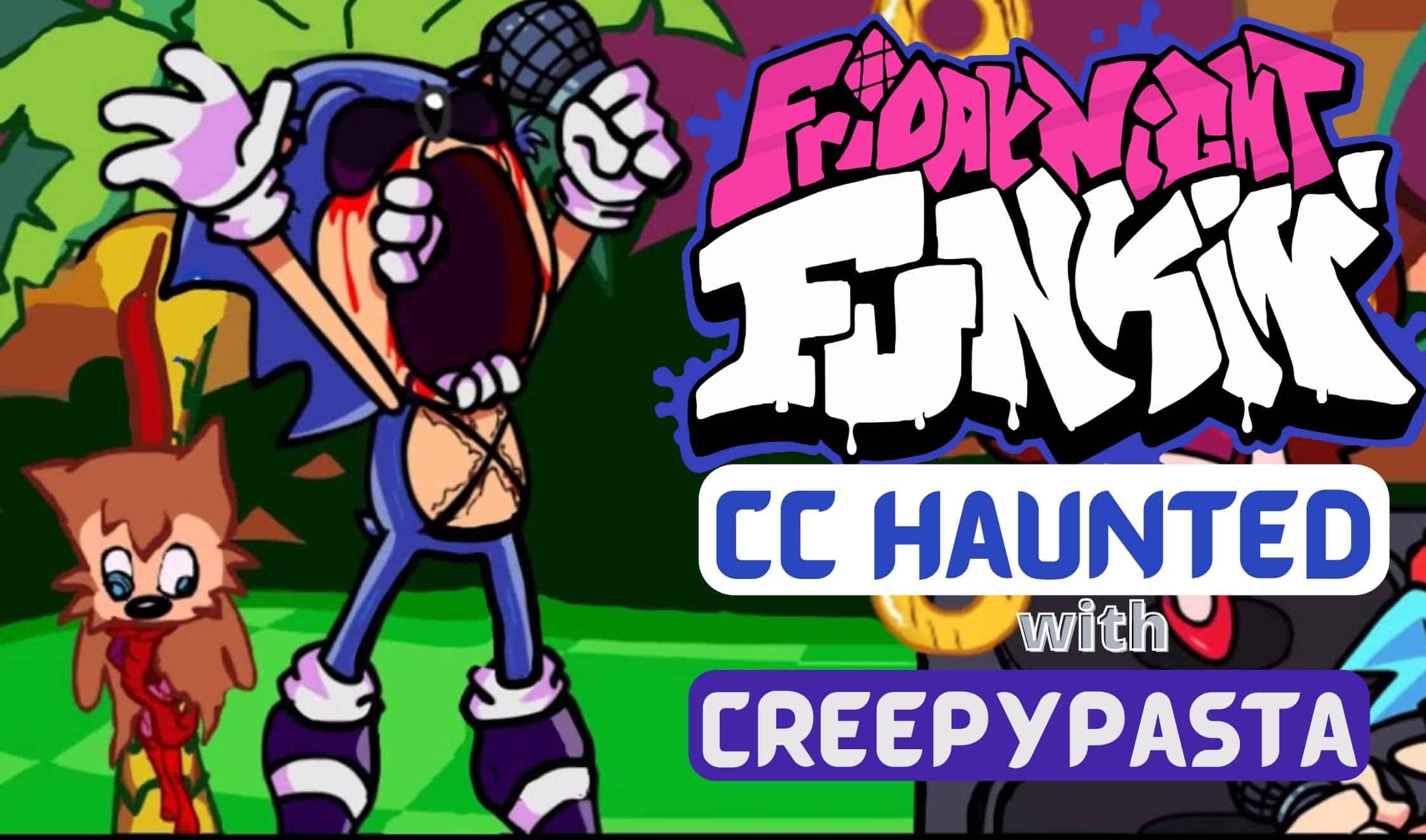 FNF CC Haunted Games 1 with Creepypasta thumbnail