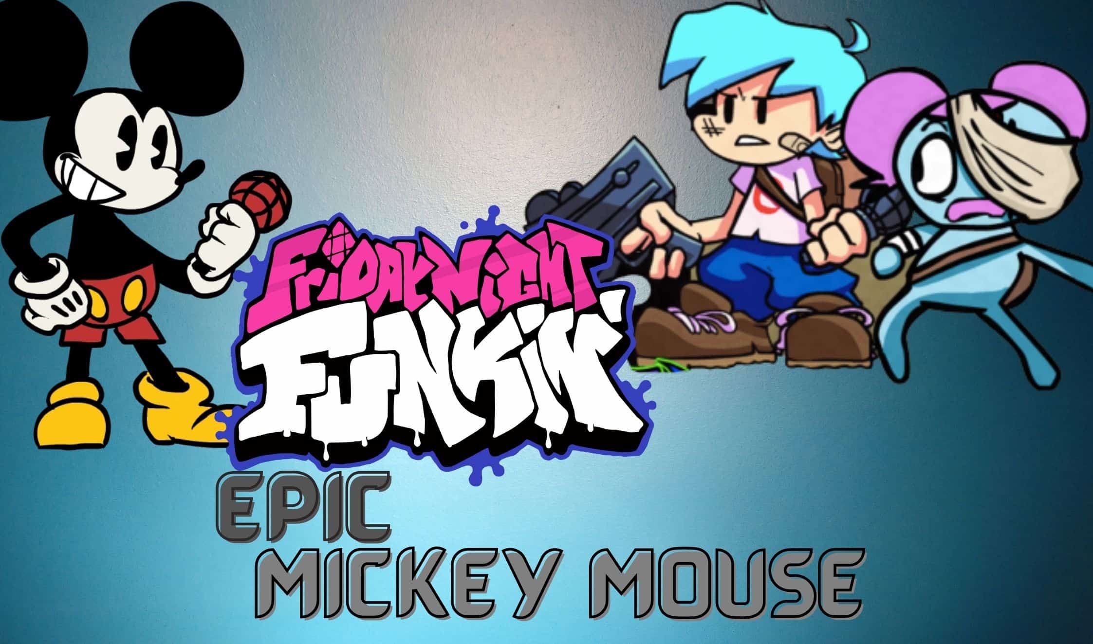 FNF X Pibby vs Epic Mickey Mouse thumbnail