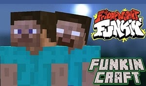 FNF Funkin Craft vs Herobrine