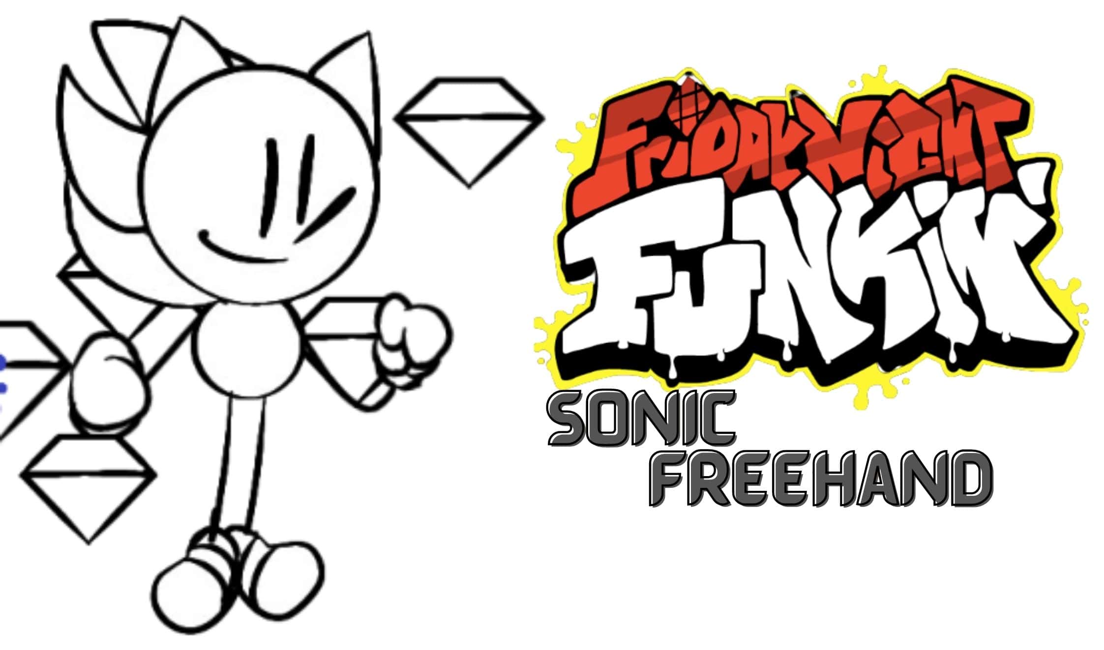 FNF Sonic Freehand – Project Sketch thumbnail