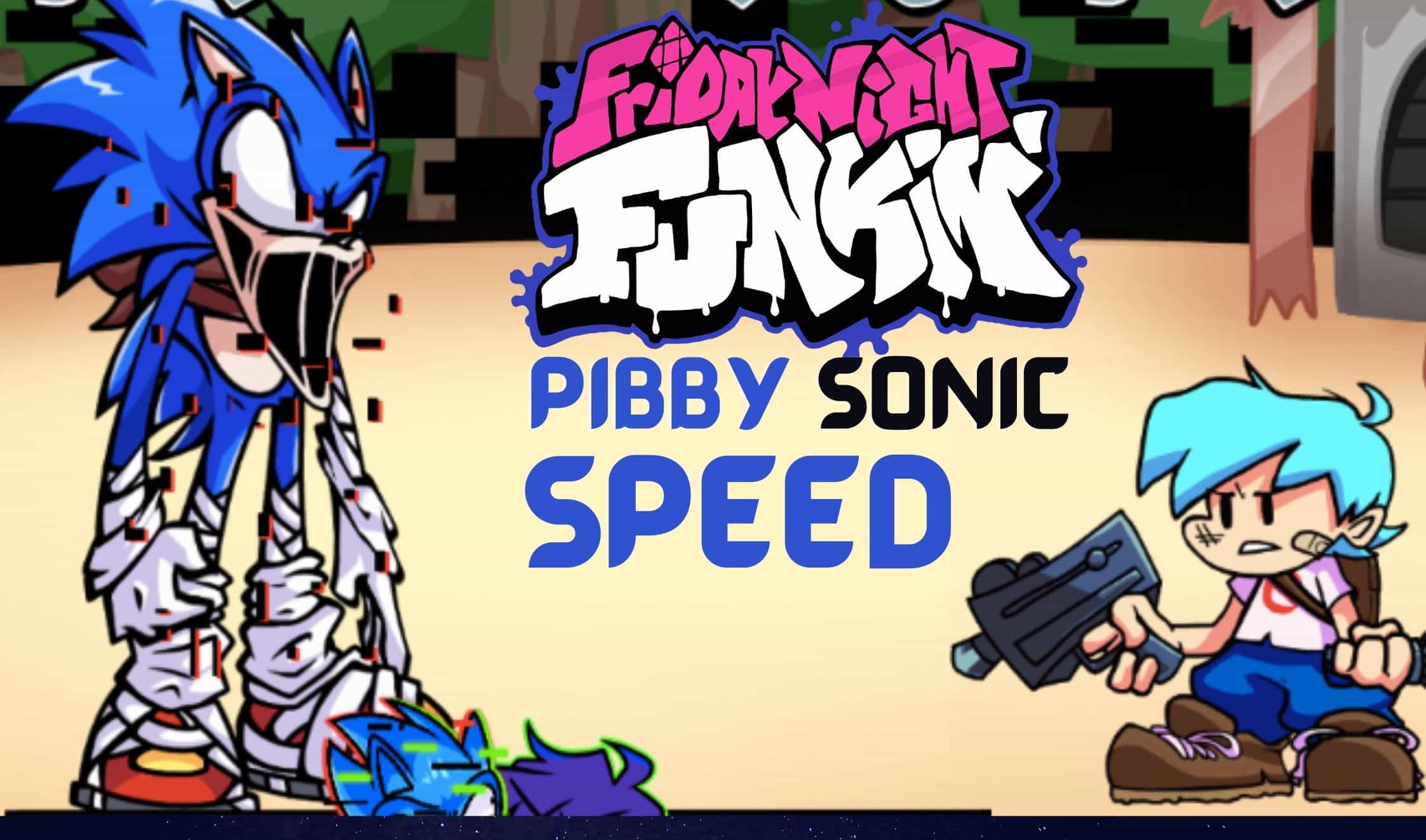 FNF Pibby Sonic Sing Need for Speed thumbnail