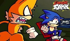 FNF vs Tails Caught Sonic