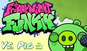 FNF vs Zombie Bad Piggies