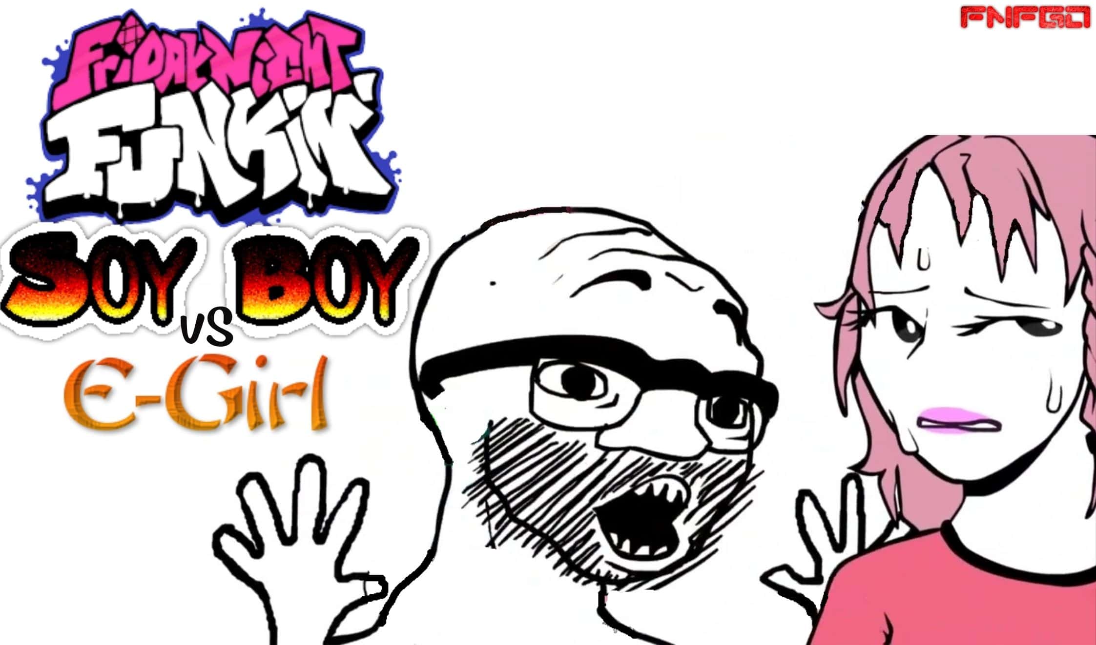 Soyjak Funkin: Soy Boy vs E-Girl thumbnail