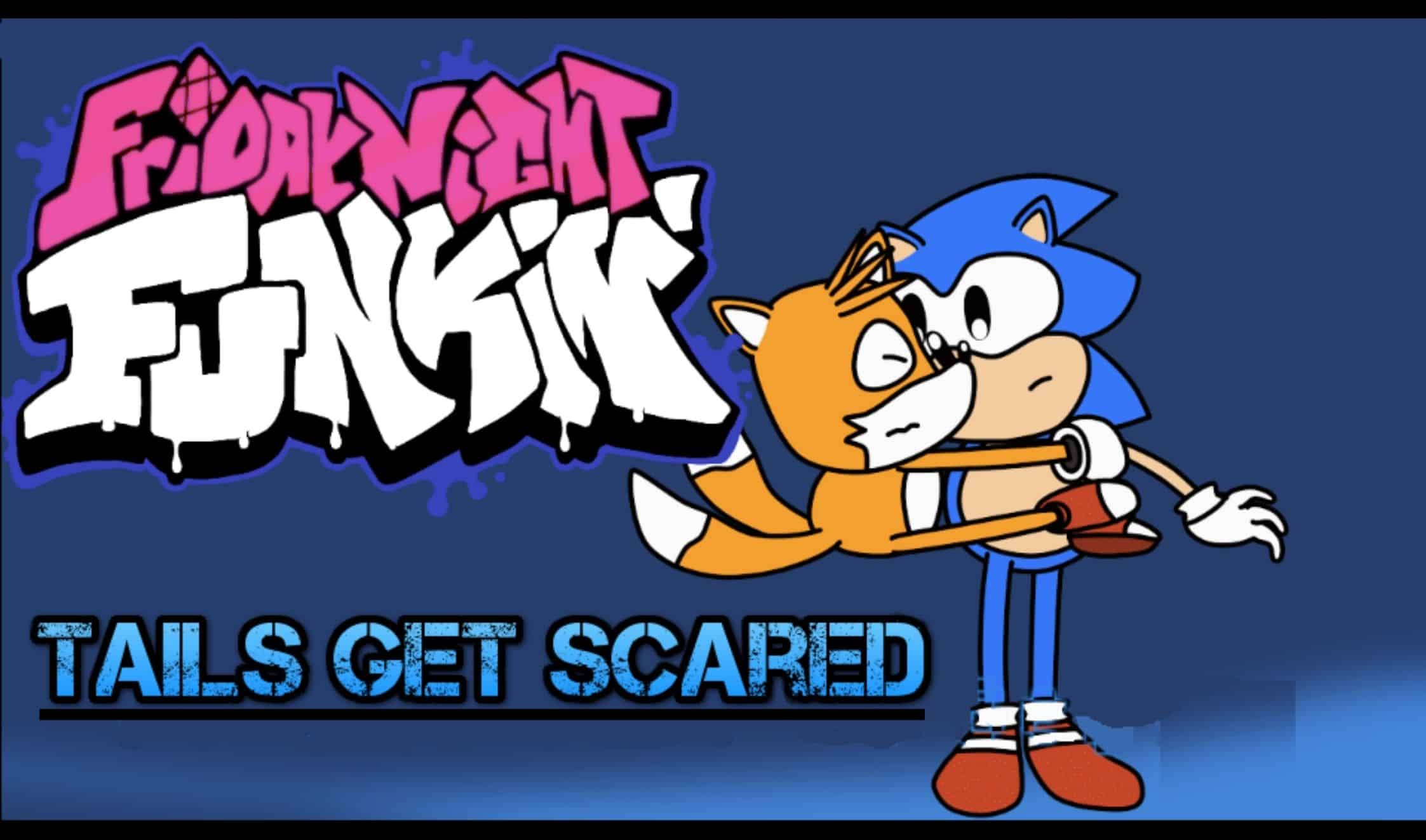 Tails get Scared but is a FNF Mod thumbnail