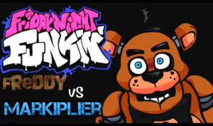 FNF Markiplier vs Freddy Sings Bite