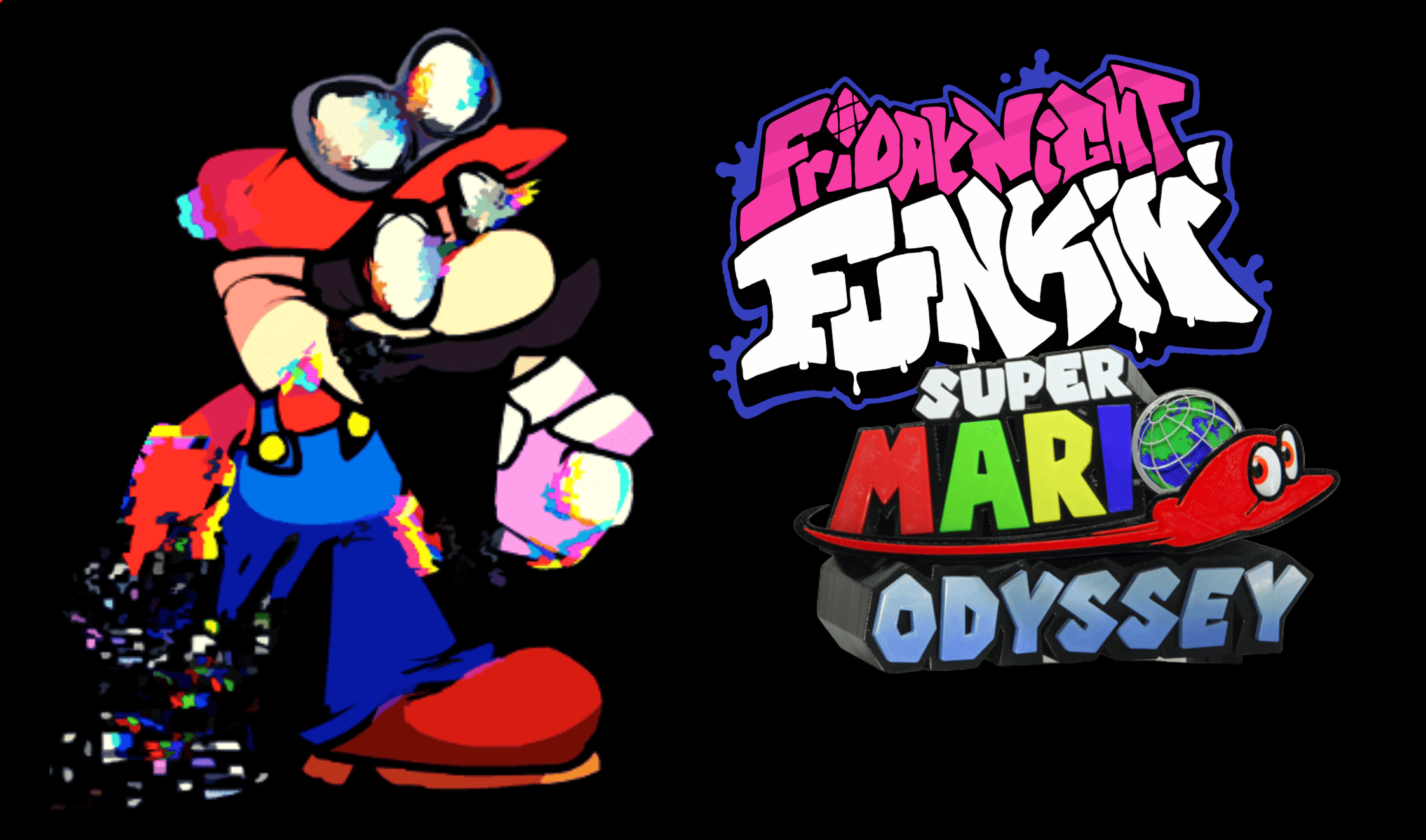 FNF x Pibby vs Mario Odyssey thumbnail