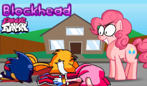 FNF Blockhead: Amy vs Pinkie