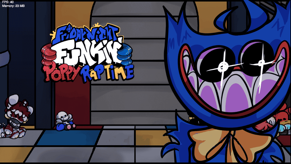 FNF Poppy Raptime vs Huggy Wuggy thumbnail