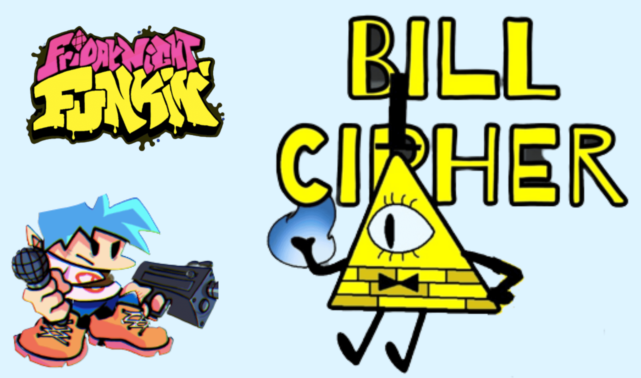 FNF X Pibby vs Corrupted Bill Cipher thumbnail