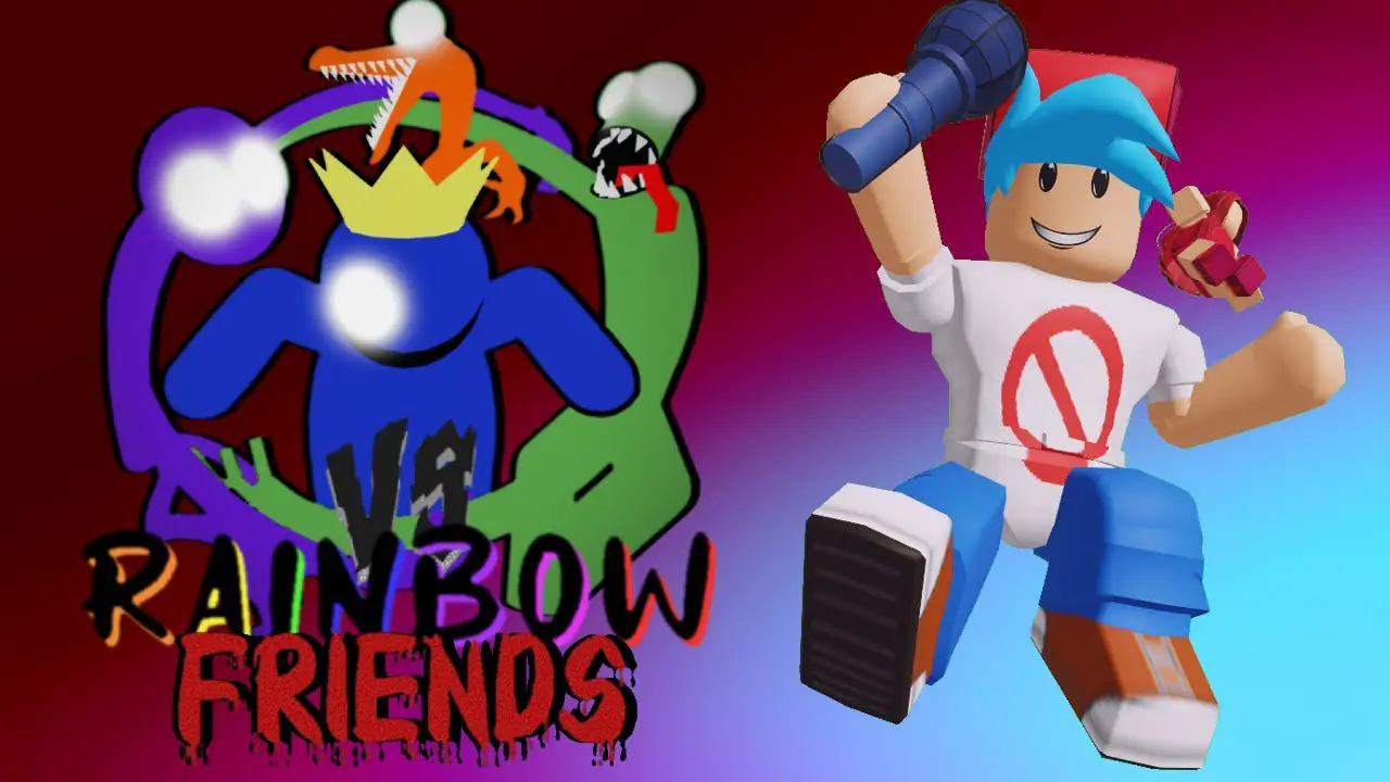 FNF Rainbow Friends sings Four Way Fracture Mod - Play Online Free - FNF GO