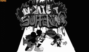 FNF Mid-Night Suffering vs Mickey Mouse
