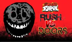 FNF Doors vs Rush (Roblox)