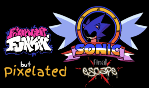 FNF Sonic.Exe Final Escape but Pixelated