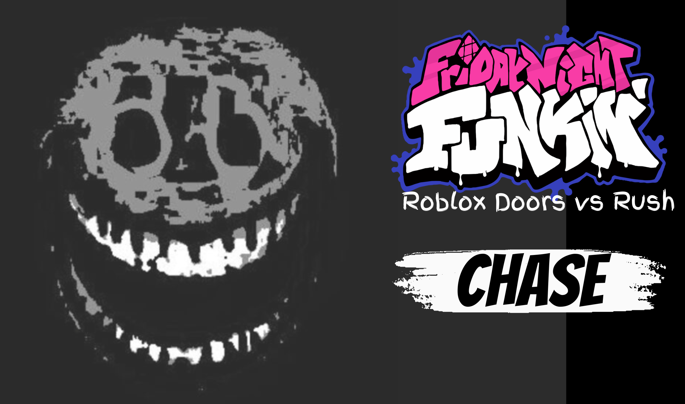 Friday Night Funkin' VS DOORS  BF Run Away From Rush (Roblox Doors) (FNF  Mod) 
