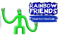 FNF Rainbow Friends sings Four Way Fracture