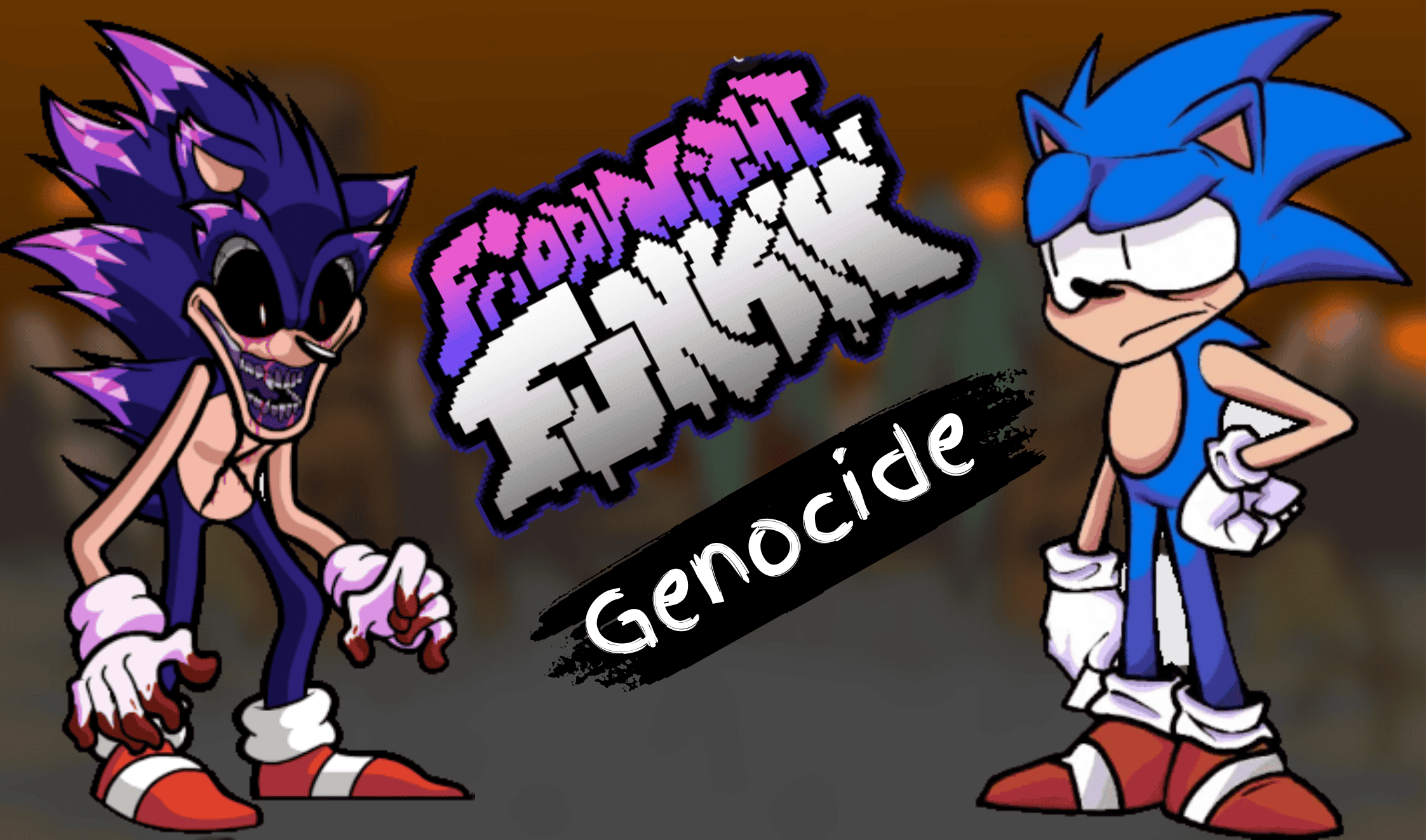 FNF Genocide Song but All Sonics Sings it thumbnail