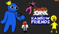 FNF Rainbow Friends But Yellow, Pink, Red Join