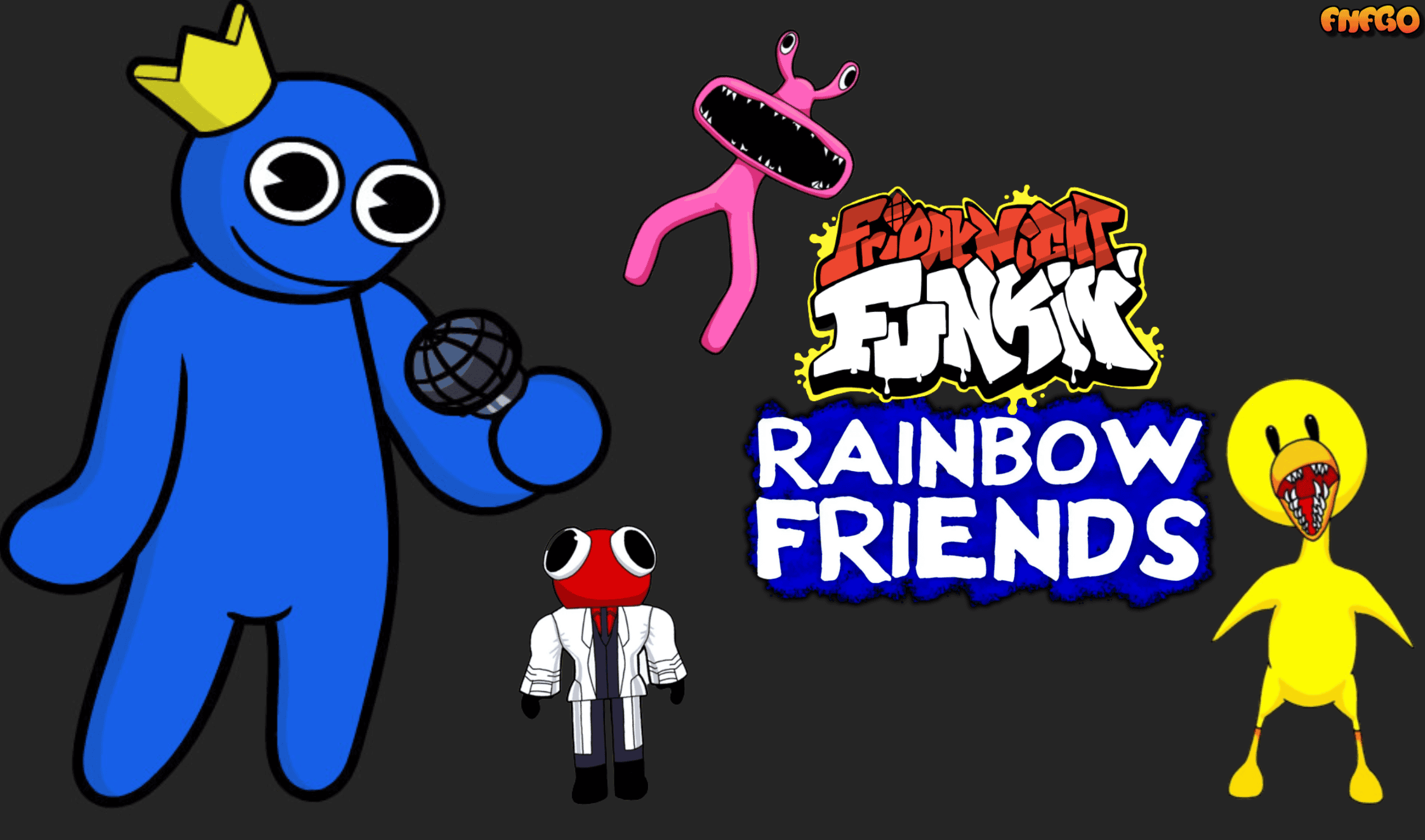 FNF vs Rainbow Friends em Jogos na Internet