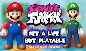 FNF Get a Life – Abuse Mario Mix