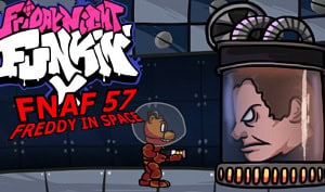 FNF X FNAF 57 Freddy in Space