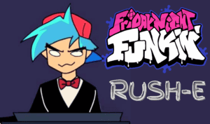 FNF RUSH E but BOYFRIEND plays it on Piano