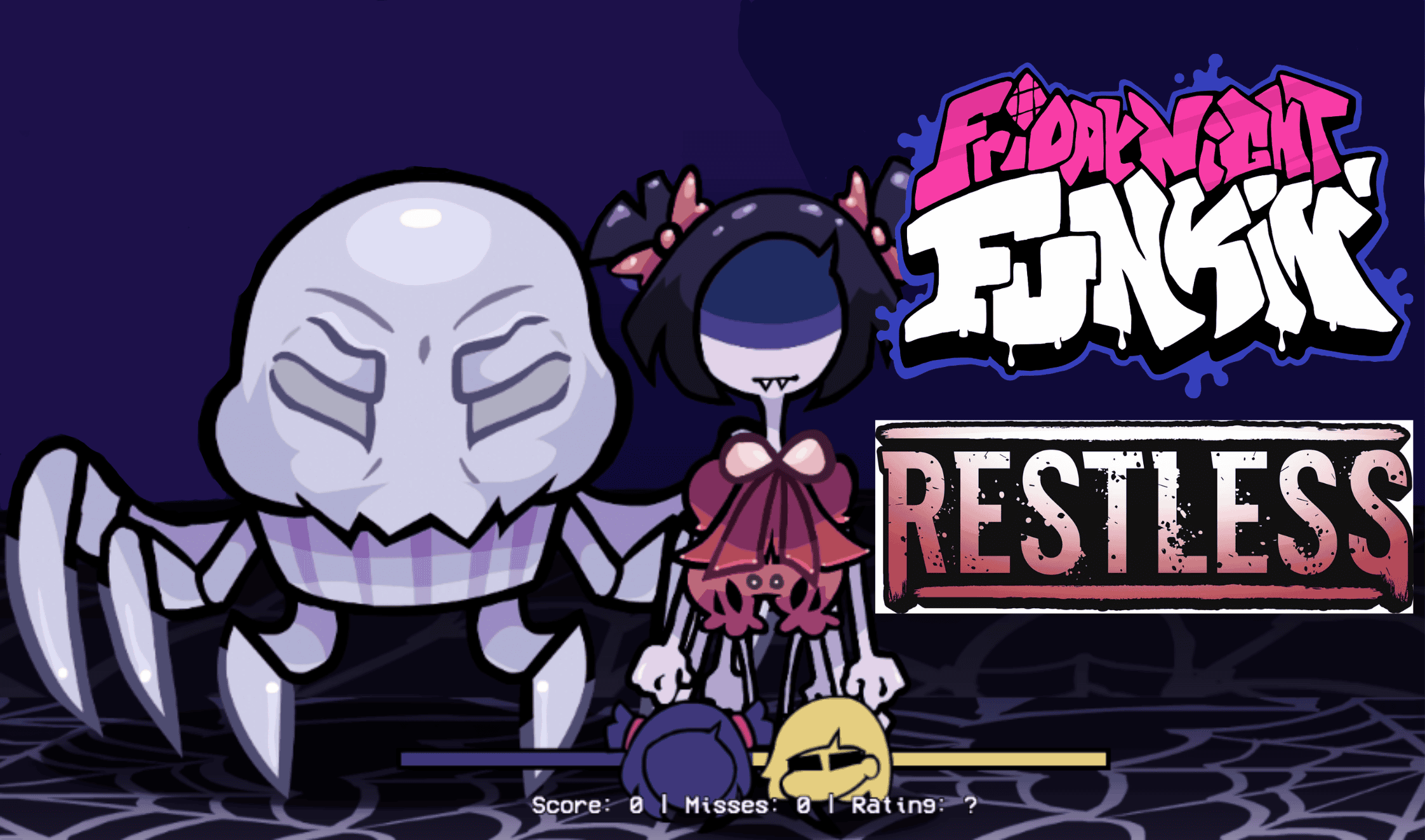 FNF Restless – Hypno’s Lullaby Undertale Mix thumbnail