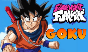 FNF Saiyan Courage vs Goku