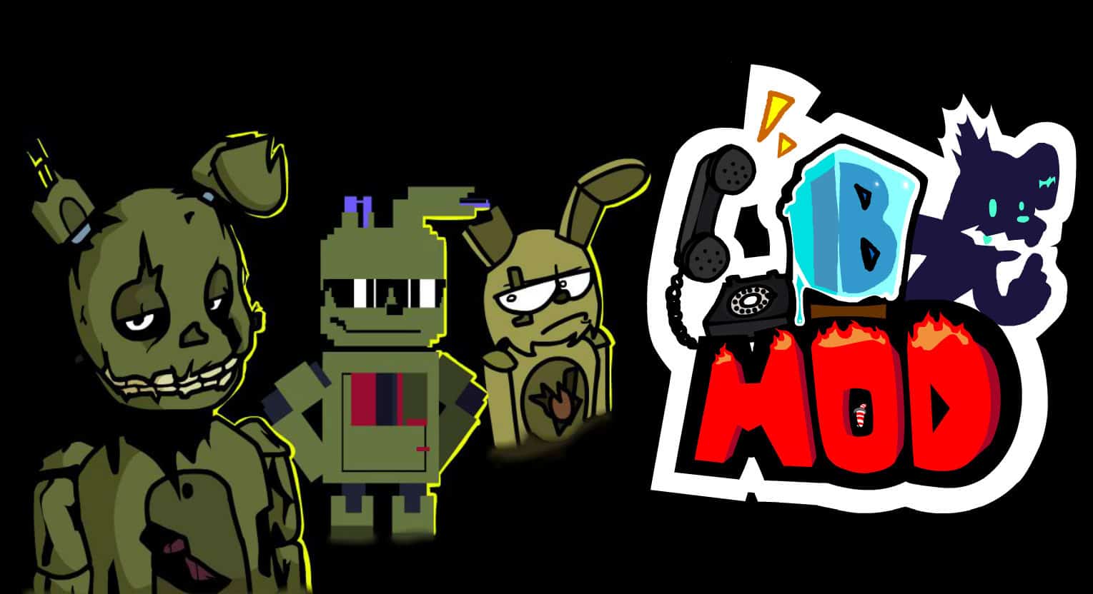 FNF The B Mod (FNaF parodies) thumbnail