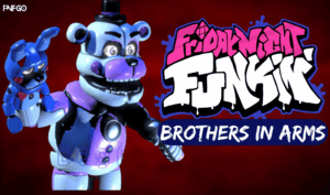 FNF Brothers In Arms but Funtime Freddy and BonBon Sings It